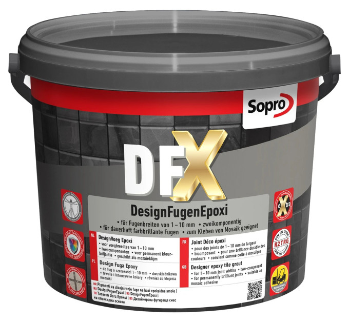 Епоксидна фуга Sopro DFX 1212 пергамон №27 (3 кг)