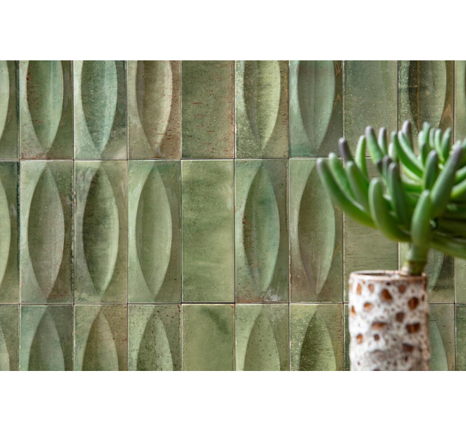 Плитка стінова R8HJ Gleeze Giada Eye STR 75x200 Ragno