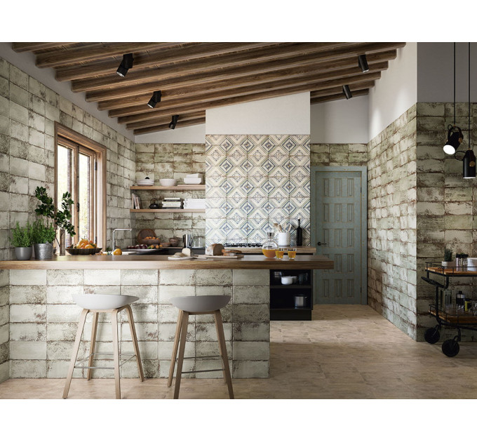 Плитка стінова Atelier White 150x300 Mainzu