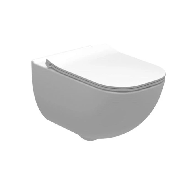 Унітаз підвісний Alegra Rimless з кришкою soft-close A34H139000 Roca