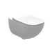 Унітаз підвісний Alegra Rimless з кришкою soft-close A34H139000 Roca