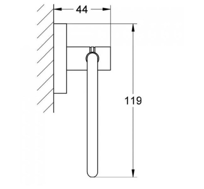 Тримач для туалетного паперу Essentials (40689001), Grohe