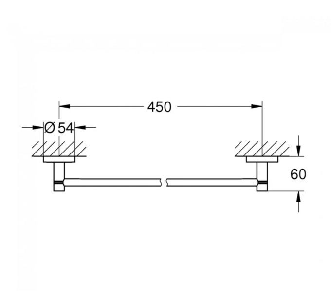 Тримач для рушників Essentials (40688001), Grohe