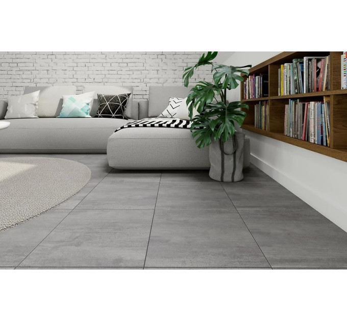 Плитка підлогова Febe Dark Grey 42x42 код 1917 Церсаніт