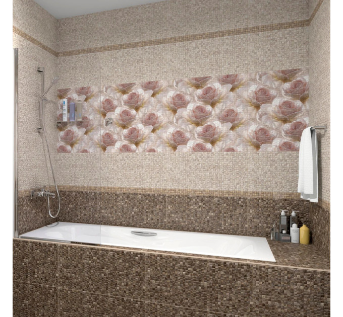 Плитка стінова Royal Garden Brown 29,7x60 код 4445 Опочно