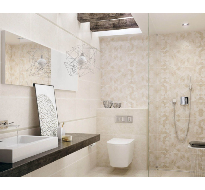 Плитка стінова Emilly Bianco 30x60 код 4587 Ceramika Paradyz