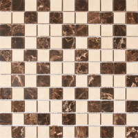 Мозаїка СМ 3022 С2 Brown-White 300300x9 Котто Кераміка