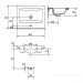 Умивальник 60 см Como (CCWF1000803618), Cersanit