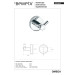 Гачок подвійний Omega (104106032), Bemeta