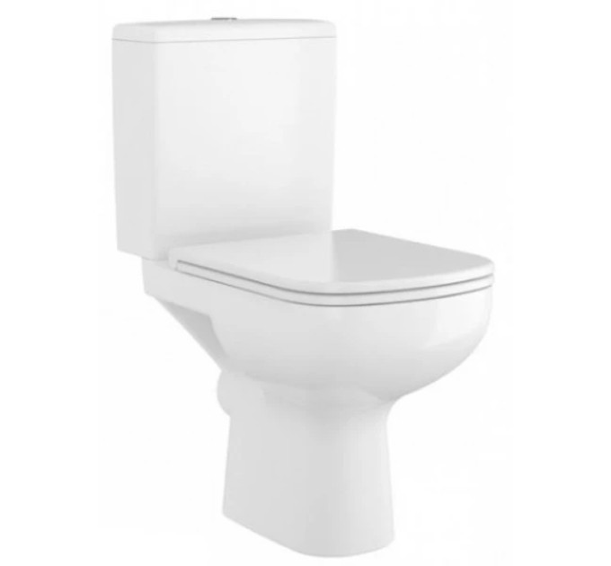 Компакт 575 Colour Clean On 011 з кришкою дюропласт soft-close (CCKZ1013501894), Cersanit