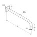 Душовий кронштейн DN 15 A-QA (6653405-00), Kludi