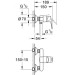 Змішувач для душу BauLoop (23340000), Grohe