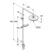 Душовий набір 3S Dual Shower System Freshline (6709005-00), Kludi