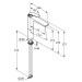 Змішувач для умивальника DN 10 Balance (522960575), Kludi
