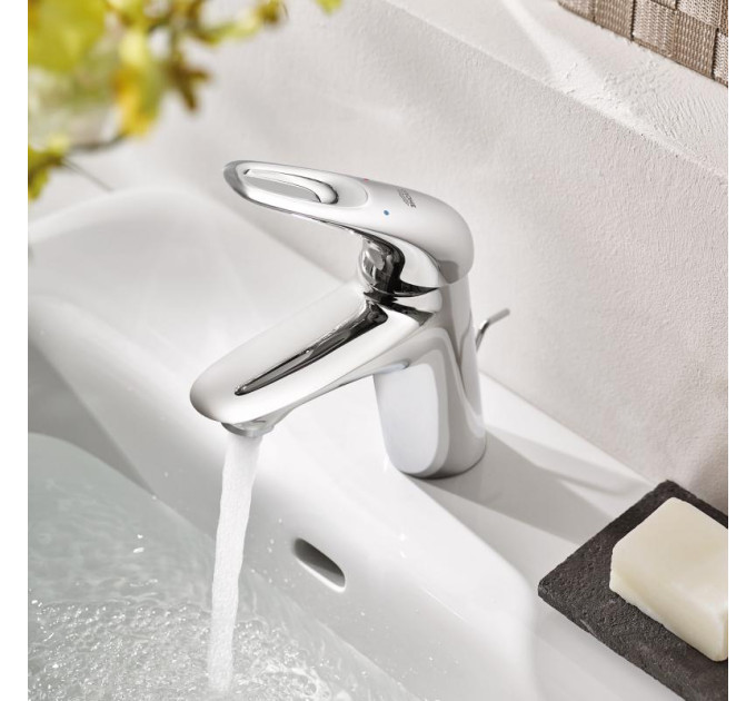 Змішувач для умивальника S-Size Eurostyle (33558003), Grohe