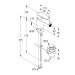 Змішувач для біде DN 15 Pure&Solid (342160575), Kludi