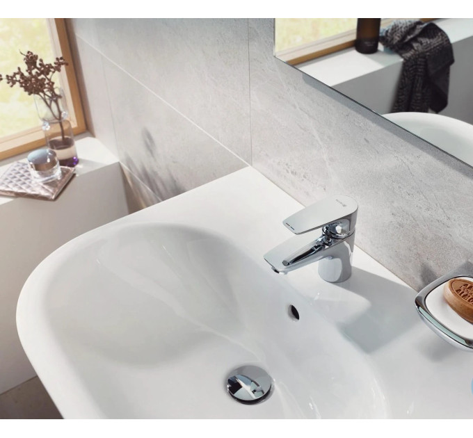 Змішувач для умивальника 60 DN 15 Pure&Solid (343850575), Kludi