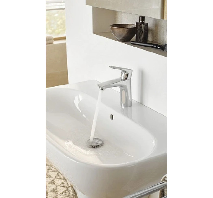 Змішувач для умивальника 75 DN 15 Pure&Solid (343820575), Kludi
