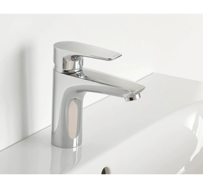 Змішувач для умивальника 75 DN 15 Pure&Solid (343820575), Kludi