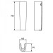 Колона для умивальника Deco CCPP1001452939 Cersanit