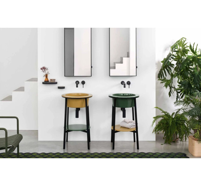 Сифон для умивальника (SIFN) black matt, CIELO