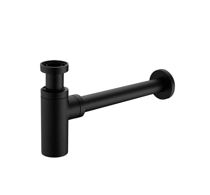 Сифон для умивальника (SIFN) black matt, CIELO