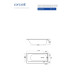 Ванна прямокутна ліва Smart 170x80, Cersanit