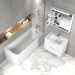 Шафка під умивальник SD Classic II 700 White-Grey RAVAK