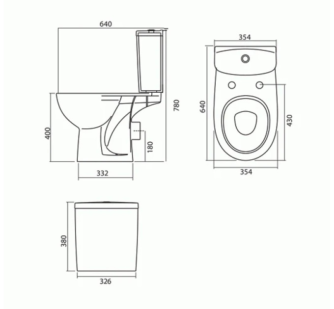 Компакт Freja з кришкою дюропласт soft-close (L79211000), Kolo