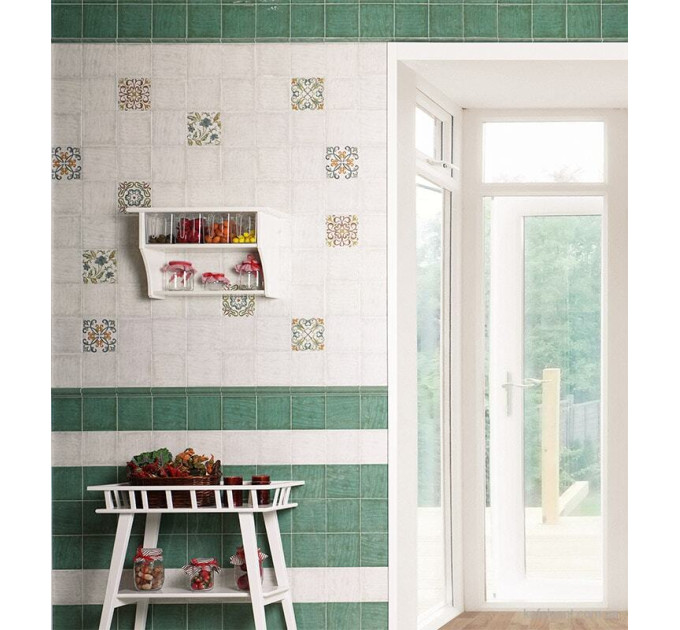 Плитка стінова Calabria Blanco 150x150 Mainzu