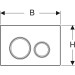 Кнопка зливу Sigma21 115.884.SJ.1 чорний Geberit