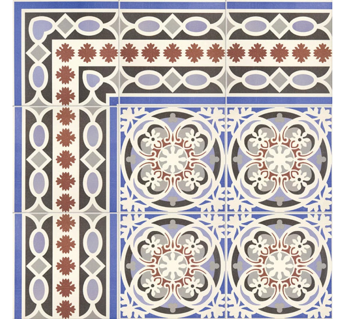 Плитка керамогранітна Victorian Esquina Nou 200x200x9 Mainzu