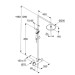 Душова система Dual Shower System Logo (6809205-00), Kludi