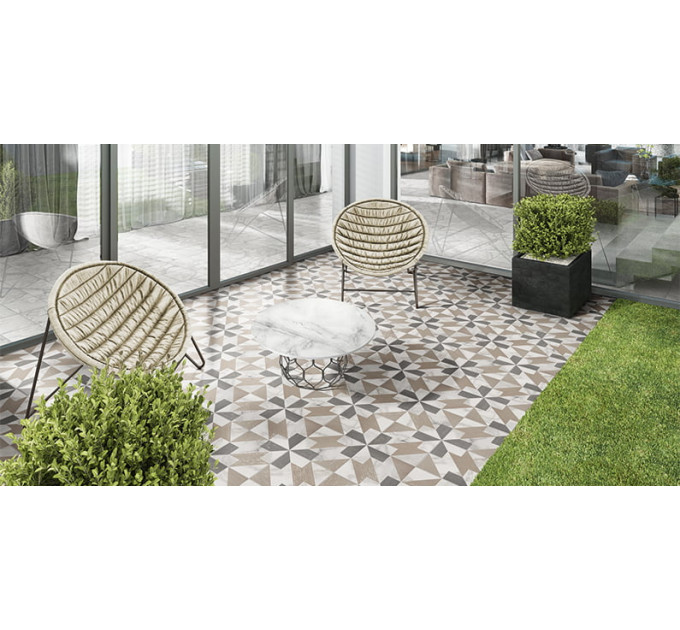 Плитка керамогранітна Versailles Natural 200x200 Mainzu