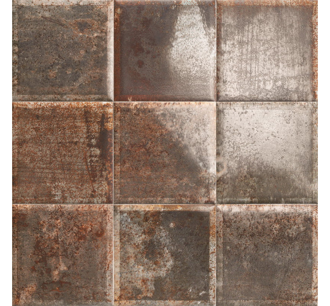 Плитка стінова Tin Tile Nero 200x200 Mainzu