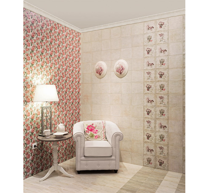 Плитка стінова Bolonia Blanco 200x200 Mainzu