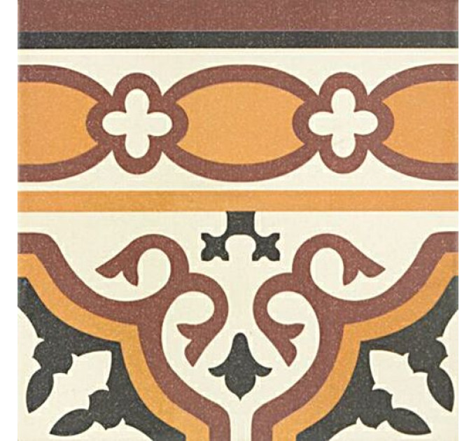 Плитка керамогранітна Victorian Gotic Cenefa 200x200x9 Mainzu