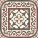 Плитка керамогранітна Victorian Esquina Deco 200x200x9 Mainzu