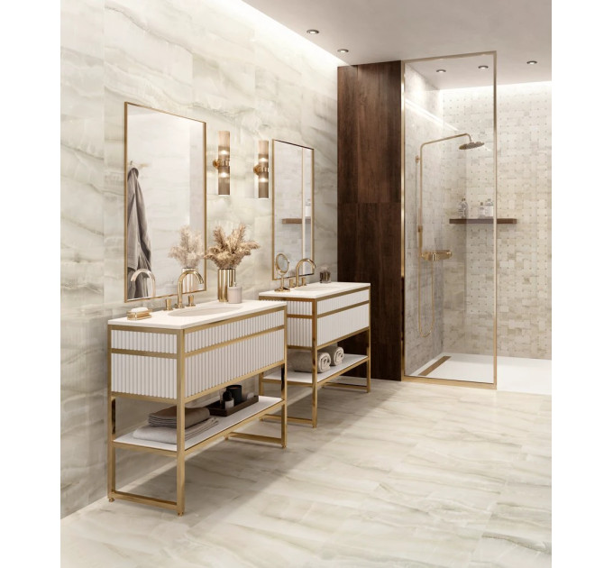 Плитка керамогранітна CSAAKIVO12 Akoya Ivory 600x1200x10 Sant'agostino