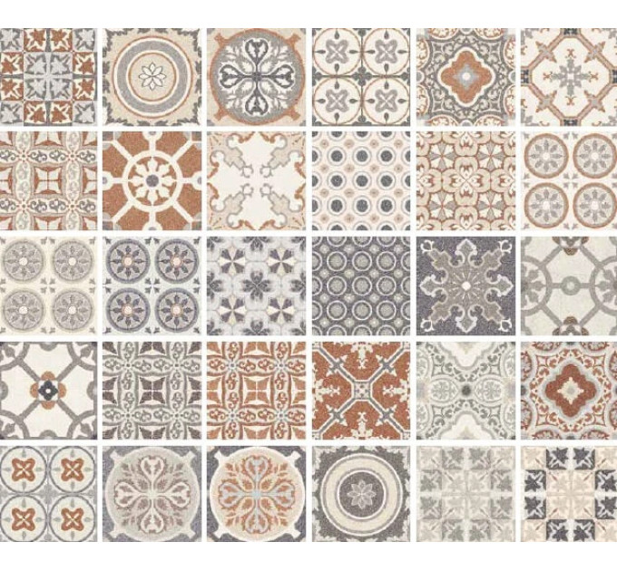 Плитка керамогранітна CSANEPWL60 Newdeco Patchwork LEV POL 600x600x10 Sant'agostino