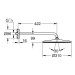Верхній душ Rainshower Mono 310 (26557000), Grohe