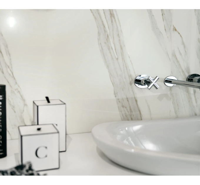 Плитка керамогранітна JW 02 Calacatta Reale LUC 300x600x9 Mirage