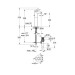 Змішувач для умивальника S-Size BauLoop (32856000), Grohe