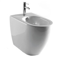 SMBID Біде підлогове з одним отвором під змішувач 34x53x27h Smile Cielo Італія