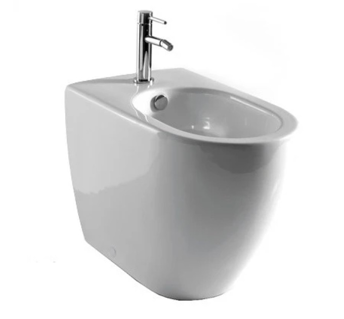 SMBID Біде підлогове з одним отвором під змішувач 34x53x27h Smile Cielo Італія