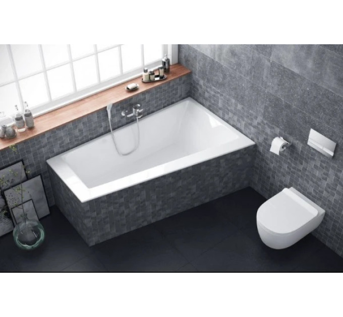 Ванна асиметрична права Easy 160x90, Roca