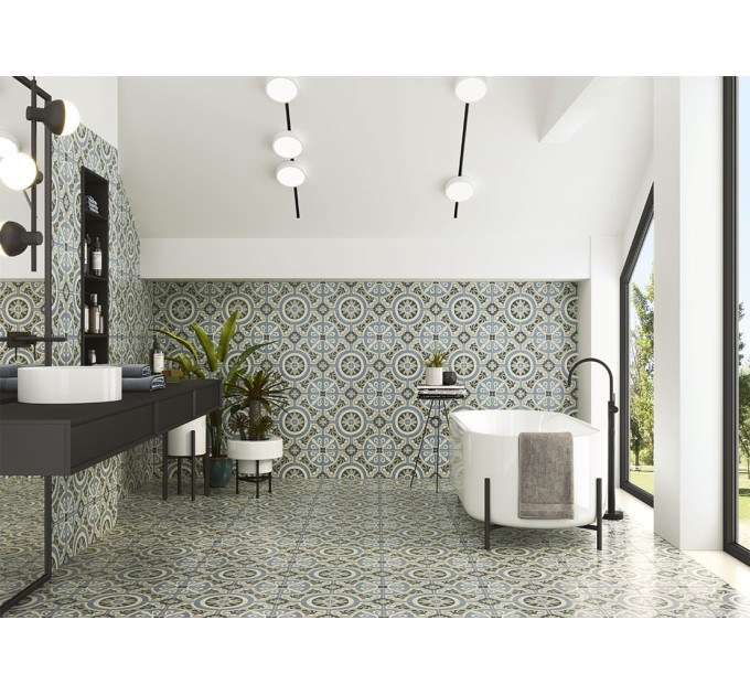 Плитка керамогранітна Centro Viena 200x200x9 Mainzu