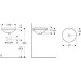 Умивальник VariForm 40 (500.701.01.2) Geberit