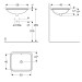 Умивальник VariForm 50 (500.765.01.2) Geberit