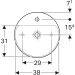 Умивальник VariForm 45 500.770.01.2 Geberit